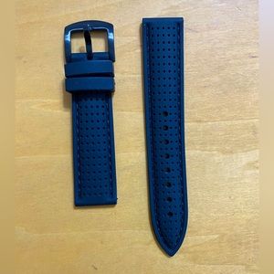 Rubber watch strap
